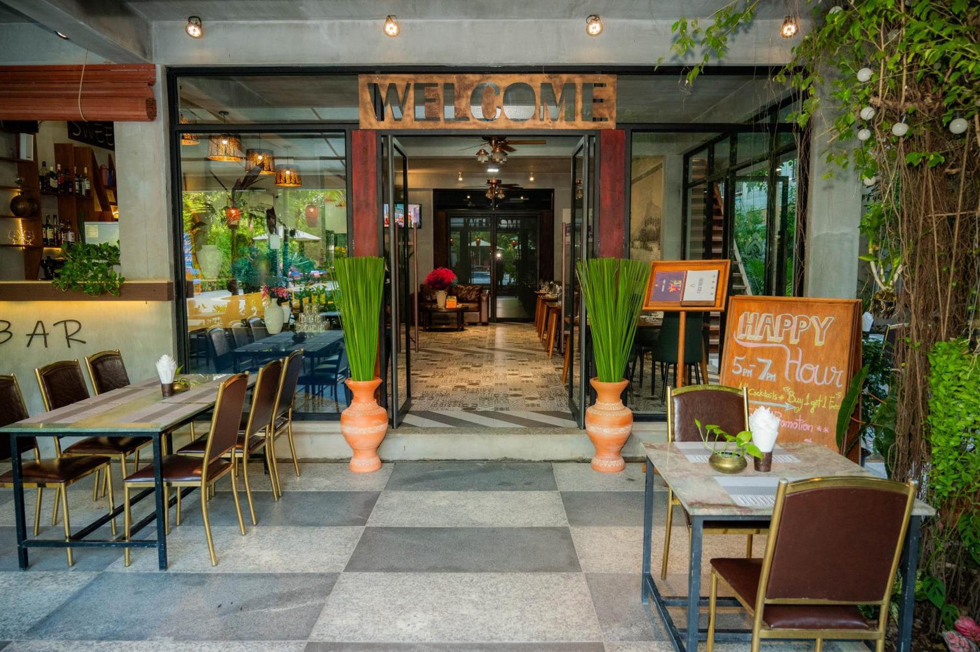 Kampot Sweet Boutique Hotell Eksteriør bilde
