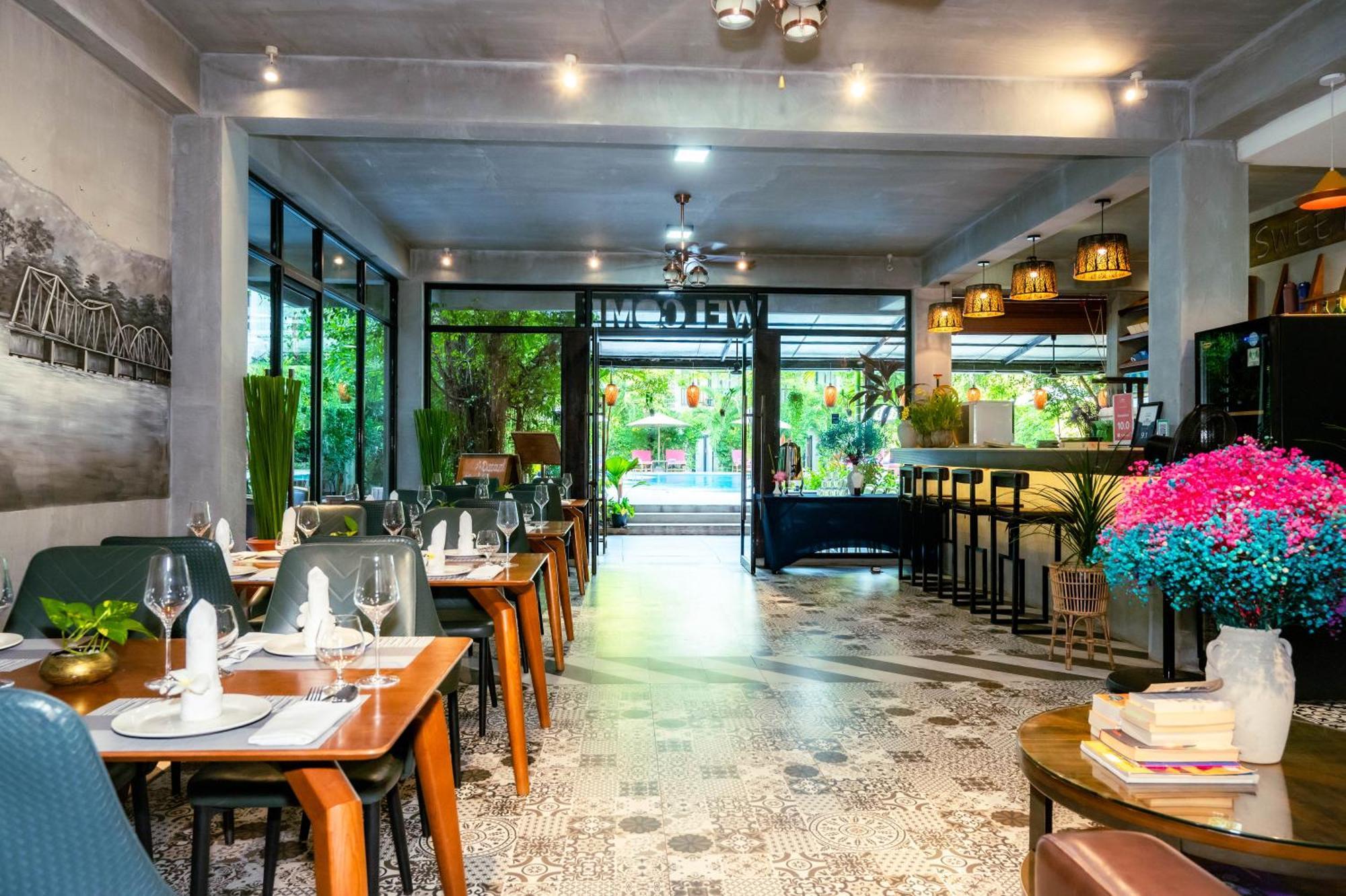 Kampot Sweet Boutique Hotell Eksteriør bilde