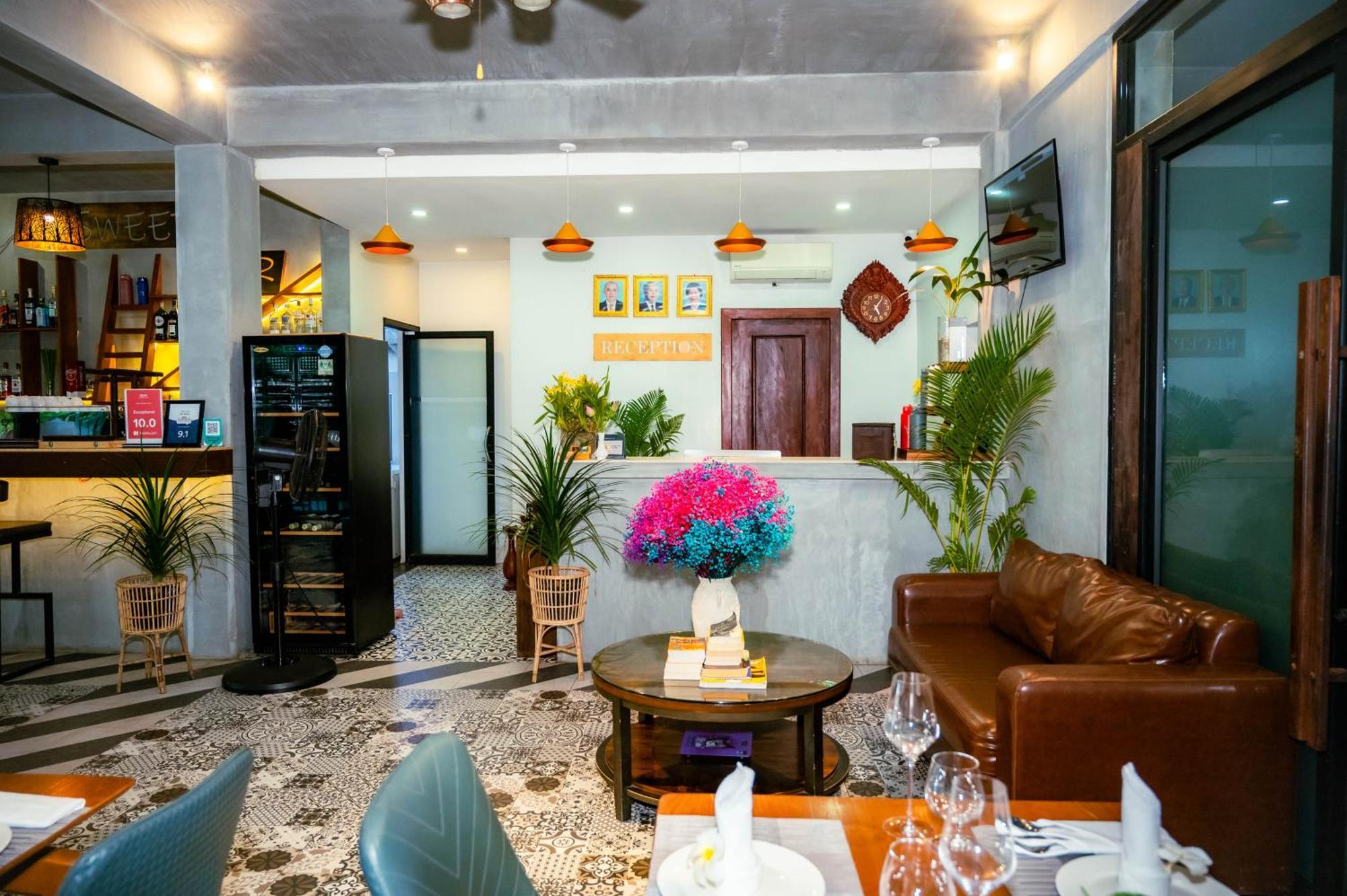 Kampot Sweet Boutique Hotell Eksteriør bilde