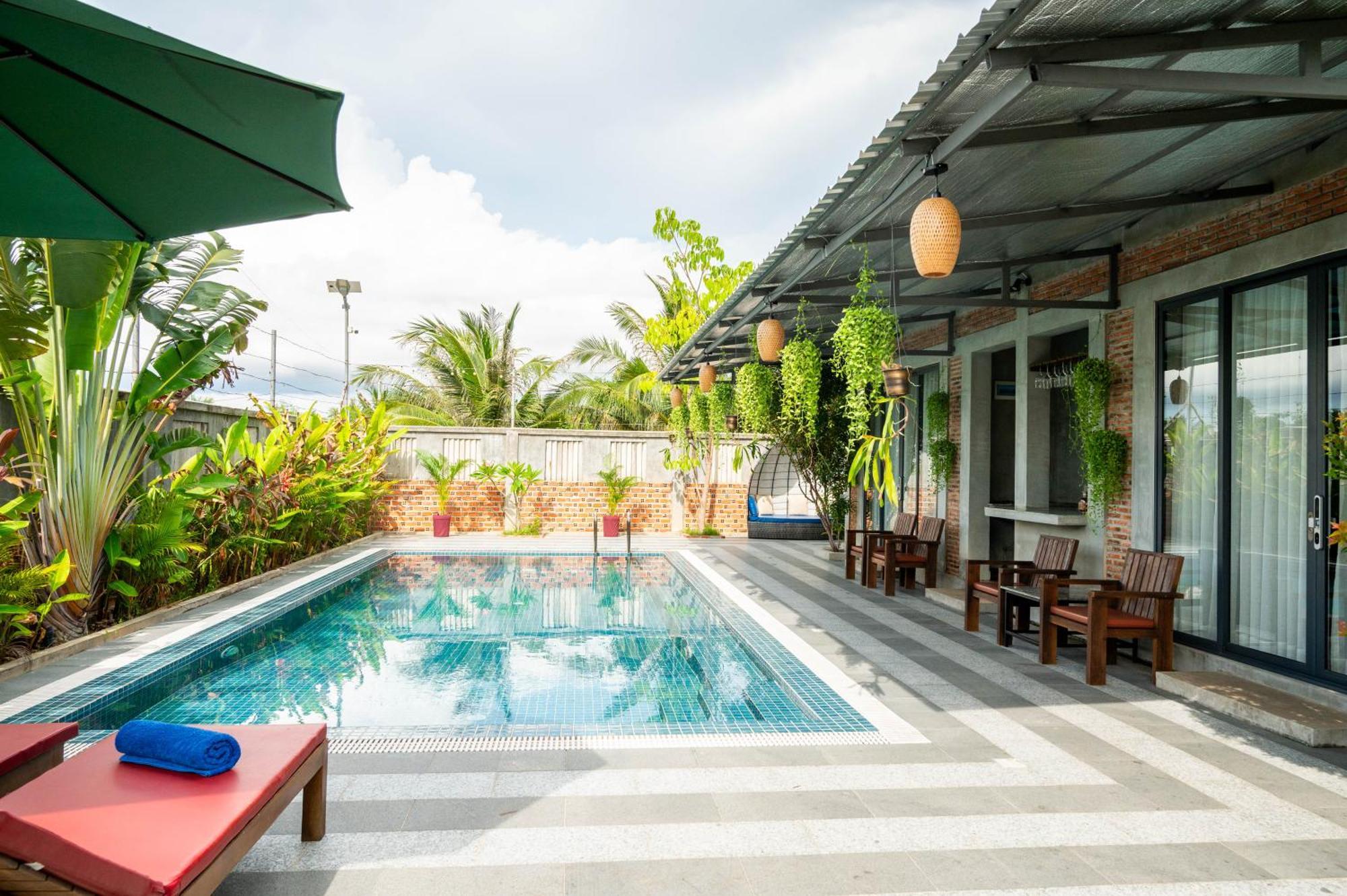 Kampot Sweet Boutique Hotell Eksteriør bilde